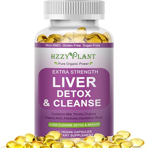 HZZYPLANT Liver Cleanse Detox Softgels