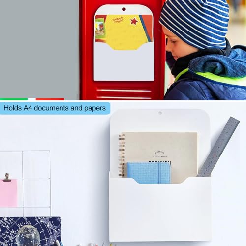 Porte-documents magnétiques pour documents de bureau et listes de cuisine - 6