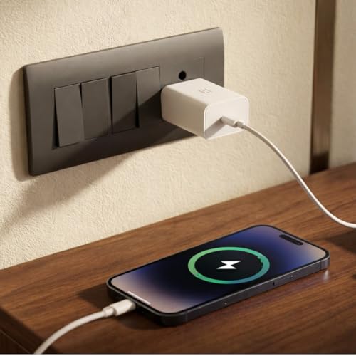Image of 66W GaN Fast Charger USB C PD 3.0 PPS QC 3.0 Wall Charger Adapter for MacBook Air /Pro, iPhone 15 /16 Series, iPad Pro /Air, Samsung Galaxy S25 /S24 /S23, Dell XPS, Pixel, Type C Fast Charging- Adapter