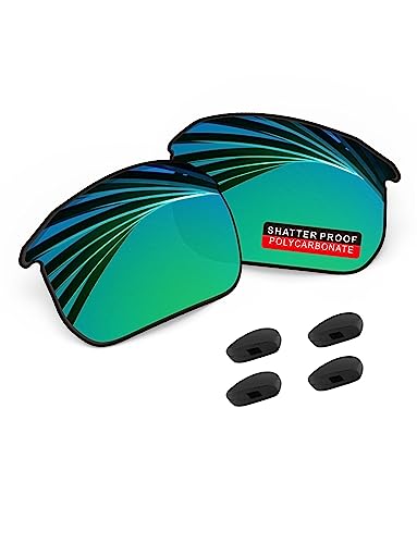 Image of PRO+ Polycarbonate Polarized Replacement Lenses for BOSE Tempo BMD0011 Sunglasses - Jade Green