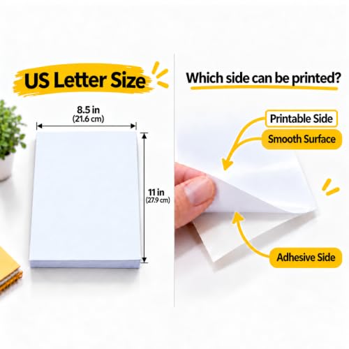 Printable Vinyl Sticker Paper for Inkjet Printer - image 5