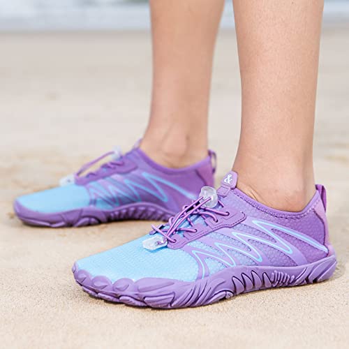 Image of ziitop Water Shoes for Men Women Beach Barefoot Swim Rock Climbing Pool Shoes Socks, Anti-Slip Breathable Quick Dry Lightweight Slip-on, Outdoor Sport Hiking Walking Boating Fishing Diving Surfing