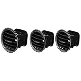 Typ: Innenlüftungsdüse 3PCS Car Interior Heater A/C Lüftungsabdeckung Auslassgitter für Vauxhall ADAM/Corsa D MK3 Lüftungsschlitze für Klimaanlagen