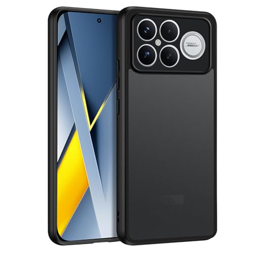 Hinnwer Xiaomi POCO F8 Ultra 5G �P�[�X �p, ������ �}�b�g �ی�P�[�X �ČRMIL�K�i �X�}�z�ی�J�o�[ PC+�_���TPU�f�� ���^ �X�}�z�P�[�X �ϏՌ� �J�o�[ �w��h�~ ����~�� �ϋv�� ���΂݂Ȃ� �����Y�ی� �V��