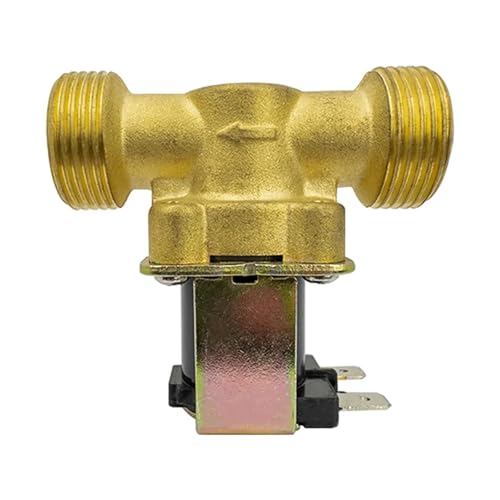Électrovanne laiton G3/4 DC12V normalement fermée pour contrôle eau