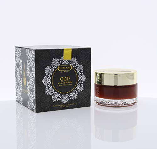 Hemani Perfume Cream Oudh - 30g - Natural Perfume Cream - Perfect for Everyday Wear - Lightweight & Moisturizing - Orient Fragrance - Great as a Gift & for Home