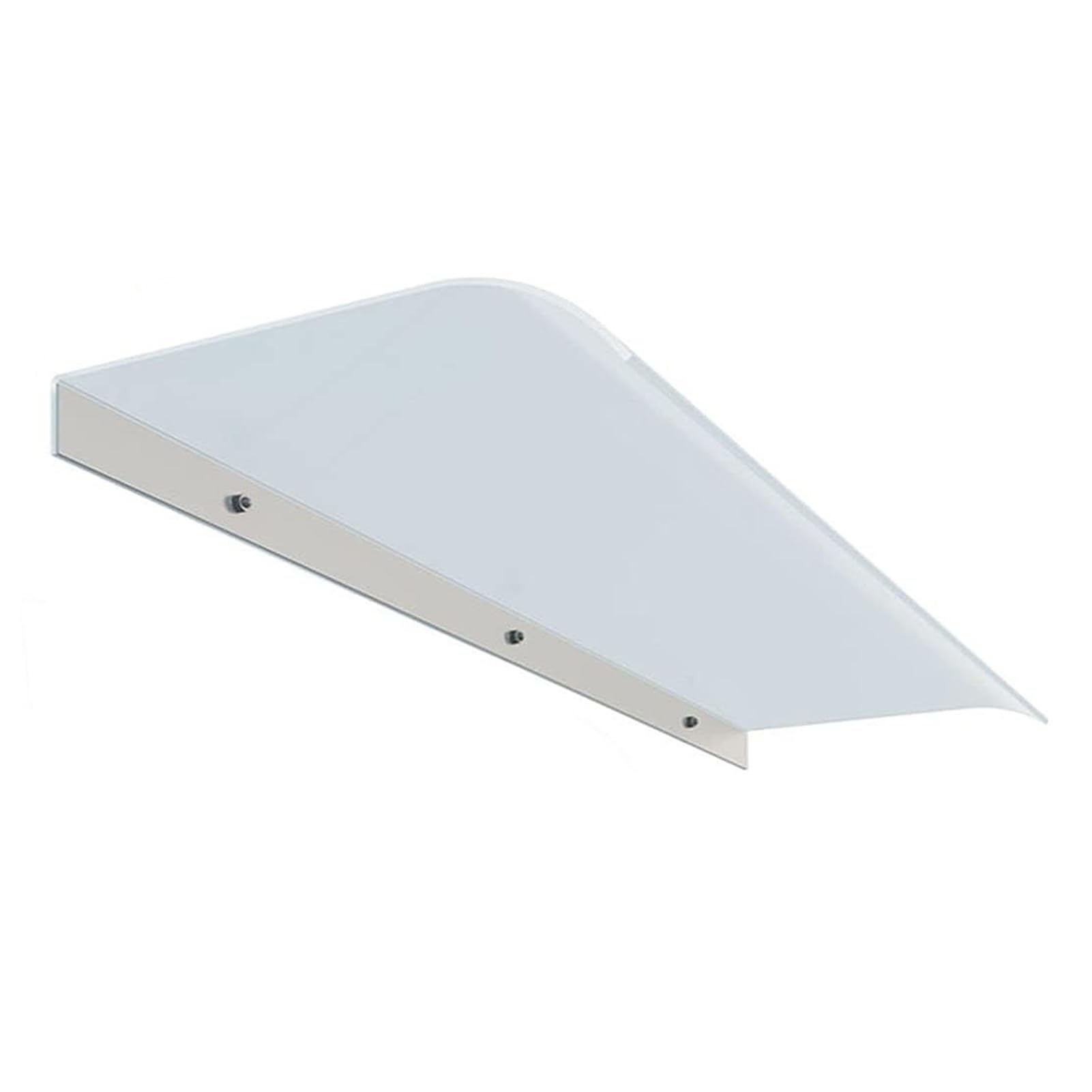 Auvent de porte d'entrée invisible pour protéger votre terrasse du soleil