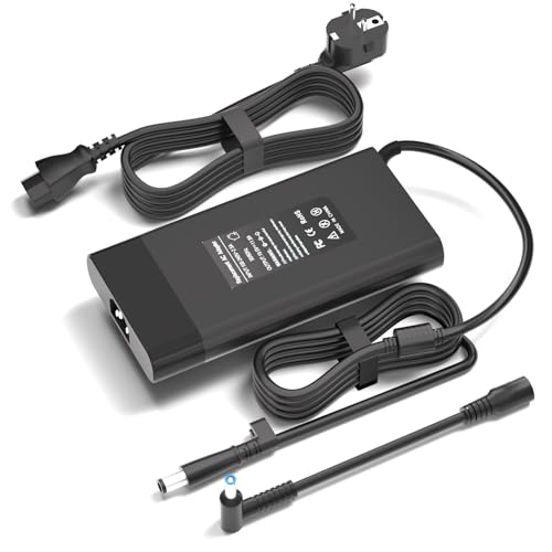 Ingresso: 100 – 240 V, 50 – 60 Hz, uscita: 19,5V, 11,8A, potenza: 230W, dimensioni penna DC: 7,4 x 5,0 mm