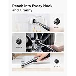 HOTO Wand™ Cordless Spin Scrubber, Electric Grout Brush, 12 Brush Heads - Image 3