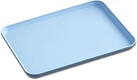 Vista 10 de Bandejas de comida rápida de 10 x 14 pulgadas, popote de trigo, bandeja rectangular para servir, bandeja de almuerzo y cena, bandejas de cafetería