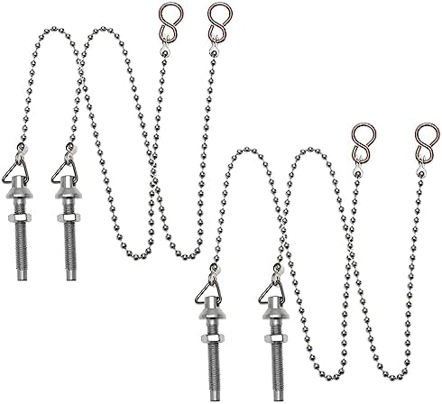 Create idea 4Pcs Basin Sink Ball Chain with S Hook and Bolt Plug ...