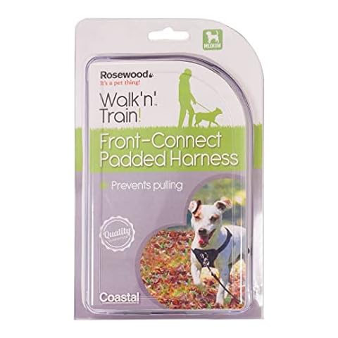 Rosewood Medium No-Pull Dog Harness Cover