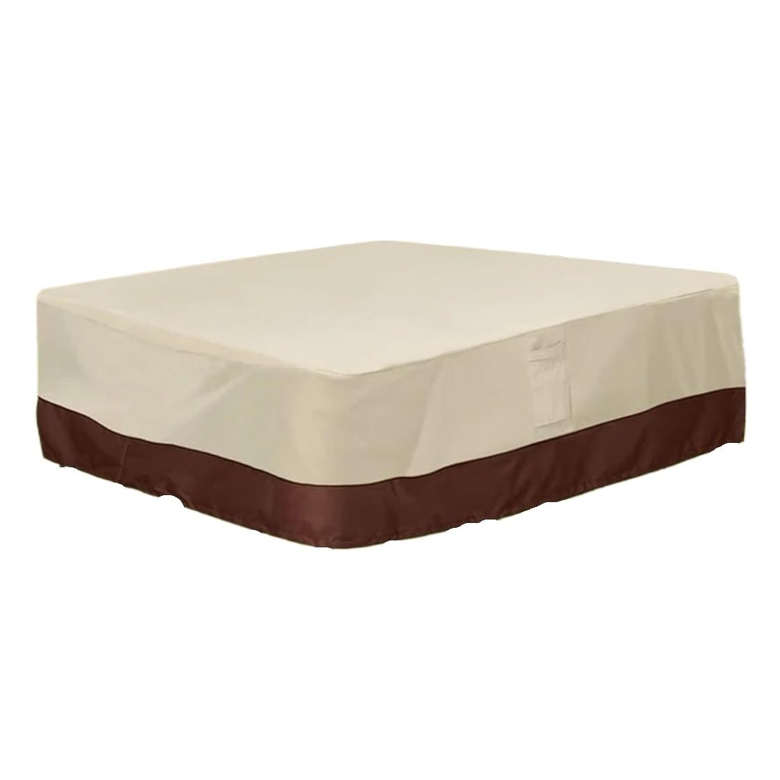 Outdoor Garden Stacking Chair Covers, Garden Stack. Chair Cover, Outdoor Patio Furniture Multicolor Multiple Sizes(Brown,120x120x74cm)