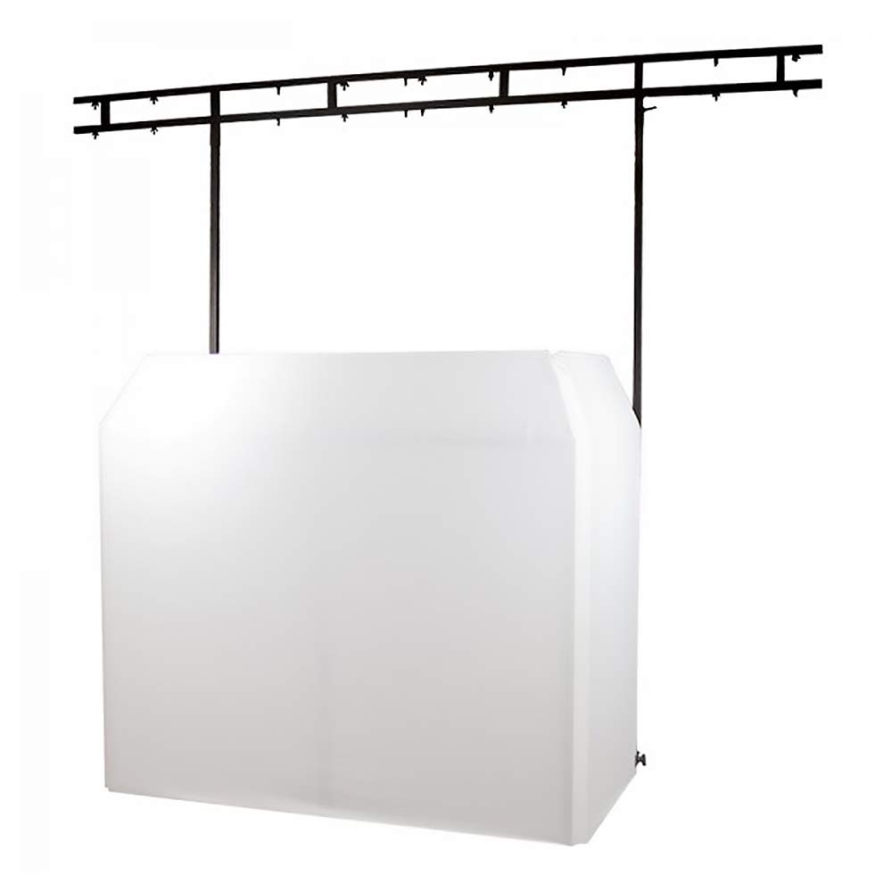 Equinox Sistema de cabina de DJ ligero de aluminio MKII con kit de sobrecarga.