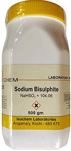 See full amazon price history chart for ISOCHEM Sodium Bisulphite (500GM) ISOCHEM Sodium Bisulphite (500GM) (B08SCFZTCZ) Amazon Price History, Amazon Price Tracker