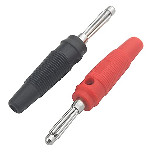 Image of WMYCONGCONG 12 PCS 32A High Current Screw Type 4mm Banana Plugs Male Stackable Connector Speaker Cable Adapter