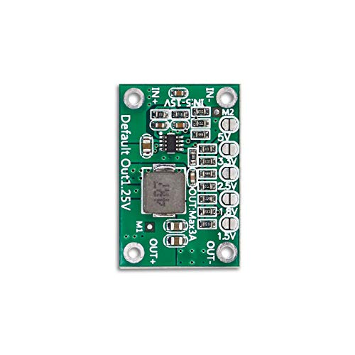 Electronic Spices 2PCS DC to DC Step Down Power Supply Module Buck Converter DC 5-16V To DC 1.25V/1.5V/1.8V/2.5V/3.3V/5V - Image 2