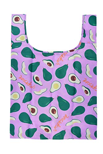 丸眞 エコバッグ yup! ヤミーアボカド 売上の一部をWFPに寄付 再生ポリ使用 0585000400 h63.5×w40×d20cm (収納時:12×12cm)/66g