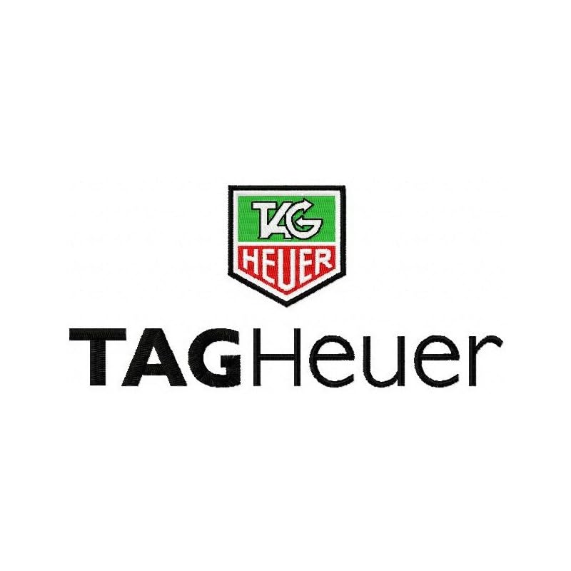 Tag Heuer Patrocinador - Parche adhesivo de vinilo pequeño para marcos, plásticos o carrocería, adhesivo de vinilo para moto, coche y superficies con diferentes tamañ