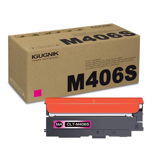 Cartouche CLT-M406S Magenta pour réparer les pannes de toner vide sur Samsung Xpress C460FW