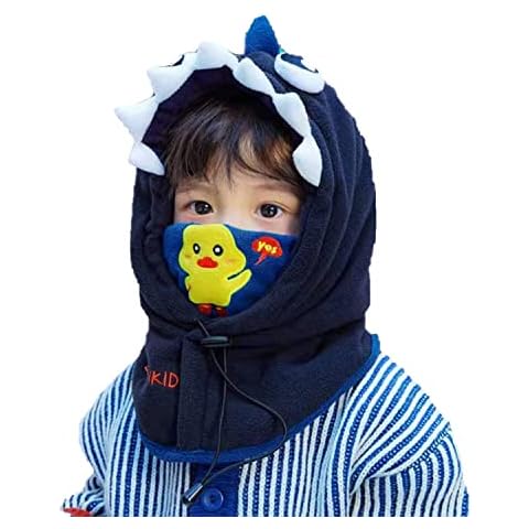 Kids Balaclava Face Mask, Children's Winter Ski Windproof Warmer Thick Fleece Full Face Neck Masks for Boys Girls Outdoor Cover