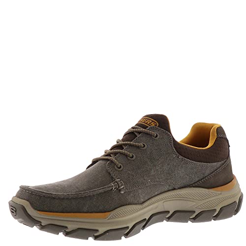 Skechers Men's Respected-Loleto Moc Toe Bungee Lace Slip On - Image 6