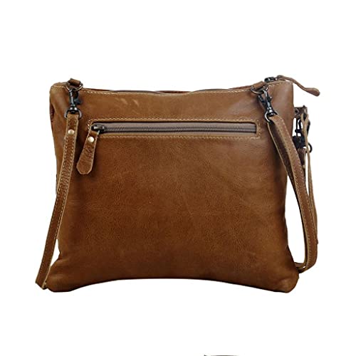 Myra Bag Liminal Cowhide Bag Upcycled Cowhide & Leather S-28373
