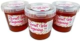 Contenido 3300 g (3 latas de 1100 g) Sweet Wax 30 ° Gold Sugaring pasta de azúcar ❤ De solo tres ingredientes naturales: azúcar, zumo de limón y miel ❤