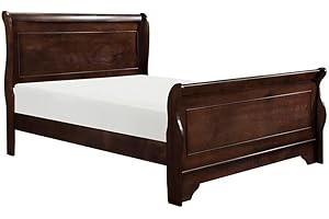 Homelegance Abbeville Cal King Sleigh Bed Frame and Headboard