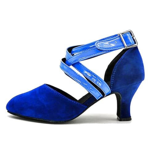 Sandales compensées femme bleu 6cm pointure 36