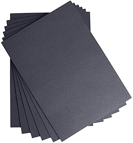 100Sheets Multipurpose Paper, 180gsm Black Colored Card (A4)