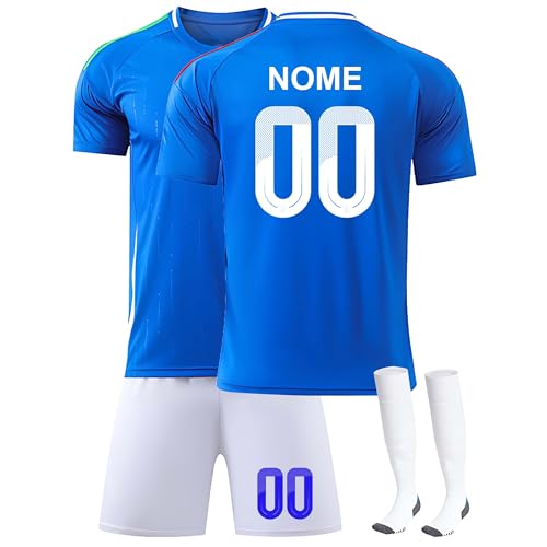 🌟 Firma il tuo stile! Aggiungi NOME e NUMERO alla maglia per creare un look unico da vero protagonista. Perfetta per squadre, regali o per mostrare la tua passione!