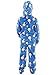 Girls Printed Fun Animal Zip Through, Hooded Polar Fleece Onesies Blue Sheep...