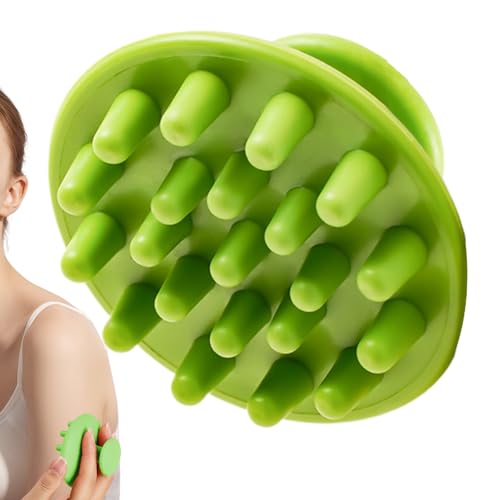 Liakyunf Scrub Per Capelli E Cuoio Capelluto,Pettini Massaggianti In Silicone,Massaggiatore Per Cuoio Capelluto Con Spazzola Per Shampoo - Per Casa Spa Bellezza Pulizia Donne Uomini Doccia Cura
