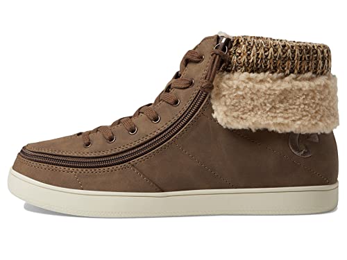 BILLY Footwear Cuff II Sneakers for Women Offers Man-Made Upper, Round Toe, and Lace and Zip Closure4