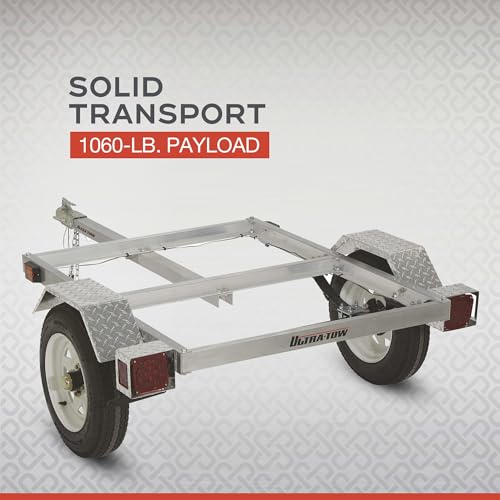 Ultra-Tow 40in. x 48in. Aluminum Utility Trailer Kit - 1060-Lb. Load Capacity - Thumbnail 5