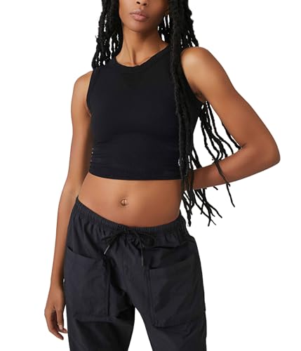 Débardeur musculaire Free People femme débardeur sans manches coton fluide