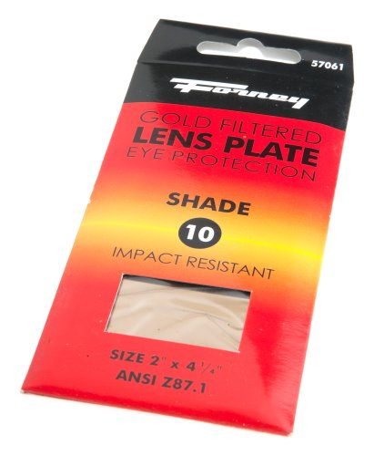 Forney Gold Coated Plastic Lens