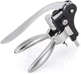 Corkscrew Wine Bottle Opener Set - Silver