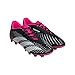 Adidas Unisex Predator Accuracy.4 Flexible Ground Soccer Shoe, Black/White/Team Shock Pink, 7.5 US Men