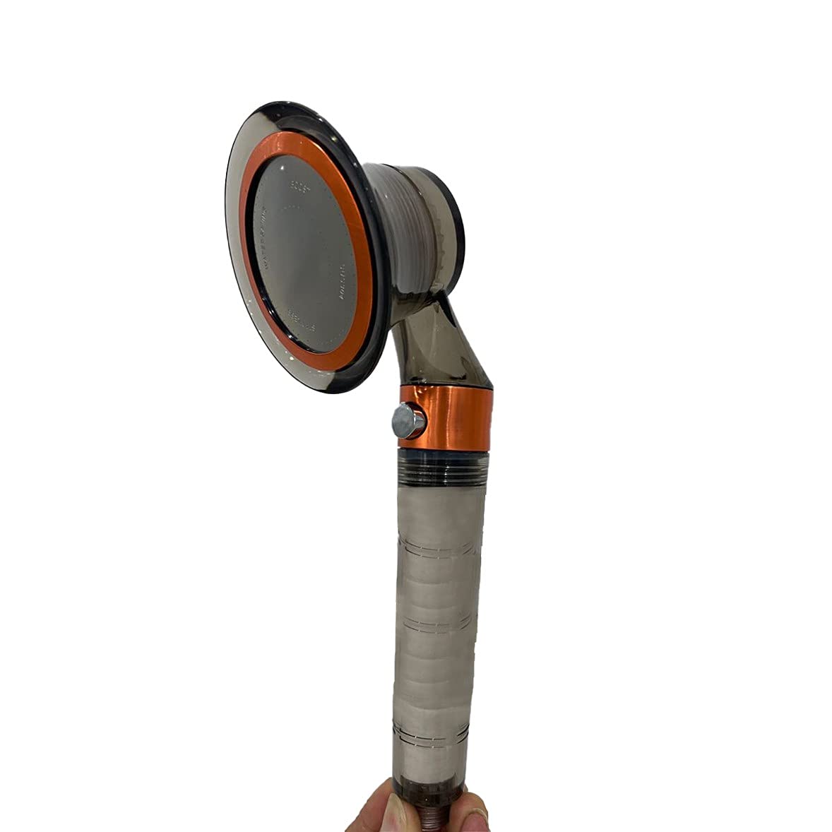 XXHH Shower Head Filter - Hand Showers Water Saving Filter with 3 Jet Settings Low/Rain/High Pressure Hand Shower for Hard Water (White)