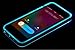 Incoming Call LED Lights UP Frame Phone Case Cover for iPhone 5 5S Blue