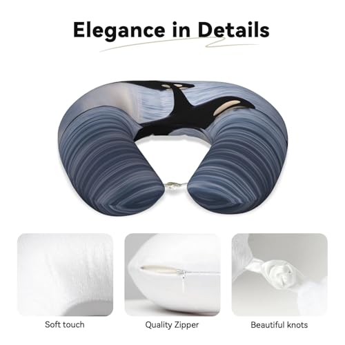 Almohada de viaje espuma viscoelástica tamaño estándar miniatura 4