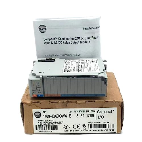 Módulo PLC 1769-IQ6XOW4 original para solucionar fallos de comunicación en bus 7