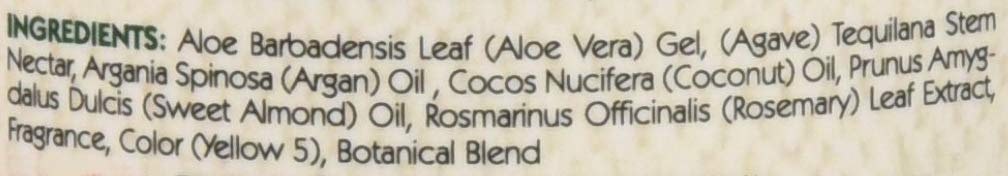 Alikay Naturals Creme Brulee Curling Delight Natural Aloe Vera, Argan Oil & Agave Nectar 8 Ounce