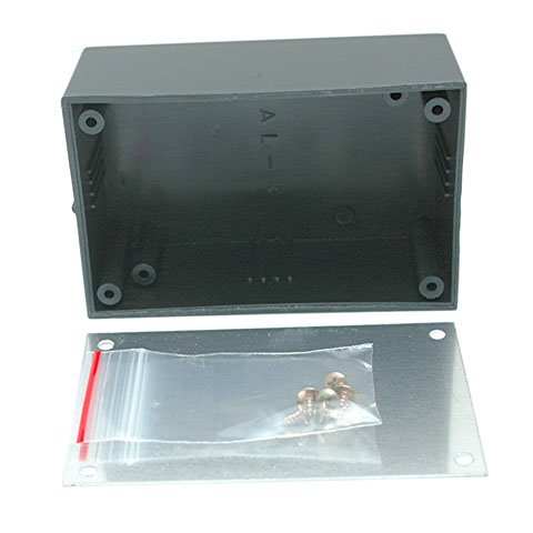 CES Plastic Enclosure Boxes with Aluminum Top. Size: 4-1/8” X 2-5/8” X 1-5/8”