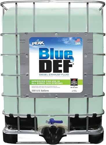Pre-Filled Premium BlueDEF Diesel Exhaust Fluid Tote - 200 Gallons of BlueDEF Fluid