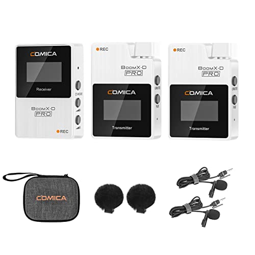 Amazon.co.jp: COMICA BoomX-D PRO D2 ワイヤレスマイク ビデオマイク