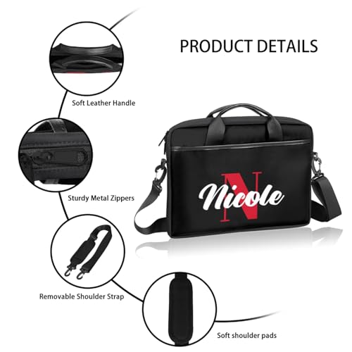 Personalized-Laptop-Bag-Case Briefcases Shoulder Bag for Women Man, Custom Computer Cases for Laptops4