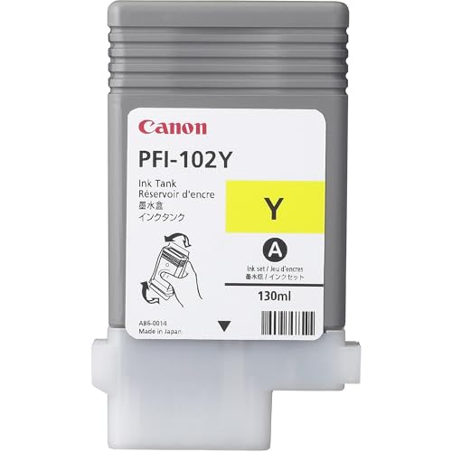 Amazon.co.jp: Canon 純正インクタンク イエロー PFI-102Y 0898B001